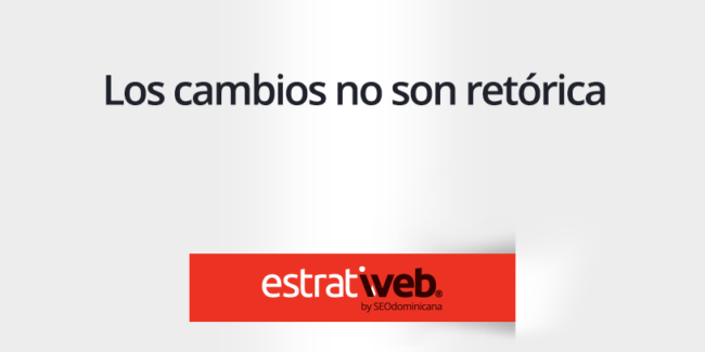 los cambios no son retorica